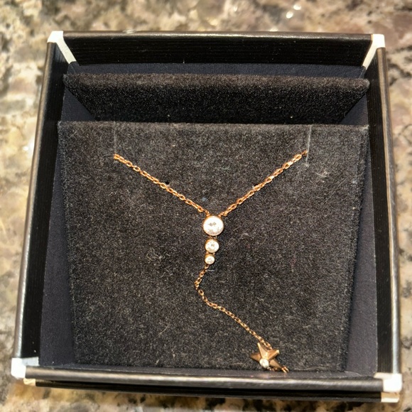 Michael Kors Crystal star lariat necklace - Picture 1 of 2